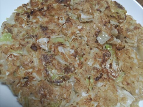 豚肉オートミールお好み焼き